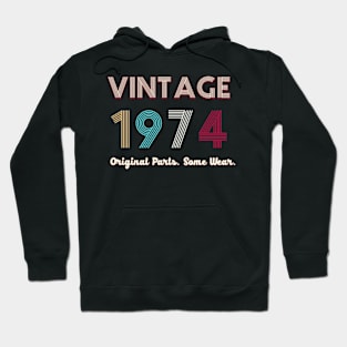 Vintage 1974 Original Parts. Some Ware Hoodie